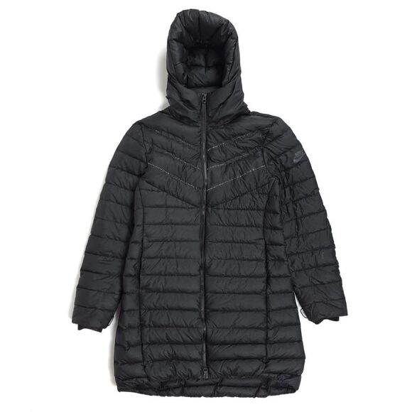 NIKE AeroLoft 3 in 1 Down Fill Parka Puffer Jacket Trench Coat Black Gorpcore - Picture 8 of 16